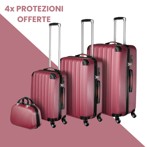 Set de 4 valises Huatravel + Protections offertes !