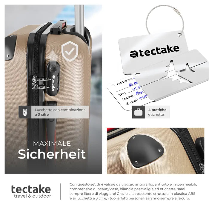 Set de 4 valises Huatravel + Protections offertes !
